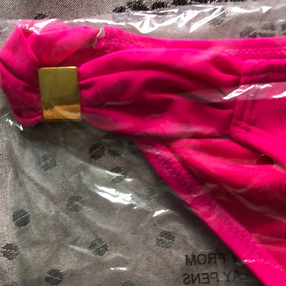 Rampage Rise & Shine Hipster Bikini Bottom-Pink - Picture 4 of 7